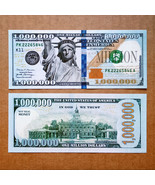 MILLION DOLLAR BILL FUNNY PLAY MONEY NOVELTY FOR YOUR VISION BOARDS - $4.44 - $14.44