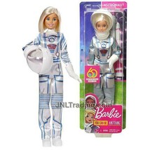 Year 2018 Barbie Career You Can Be Anything 12&quot; Doll - Caucasian ASTRONAUT GFX24 - £23.50 GBP