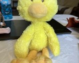 Gund Baby Yellow Duck Bird Plush Animal Chick Lovey Embroidered Eyes Stu... - $16.09