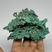 380g, 3.9&quot;x3&quot;x2.6&quot;, Malachite on Native Green Copper Mineral Specimens B... - $376.19