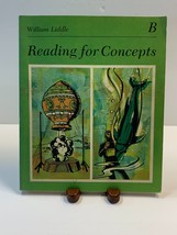 Vintage 1970 Reading for Concepts by William Liddle B McGraw-Hill Paperback - £2.43 GBP