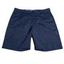 Greg Norman Men’s Golf Shorts Flat Front Chino Black  Size 36 Logo - $17.70