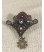Ayala Bar Vintage Brooch Multi Colored Stones  All National Made in Israel - £40.08 GBP