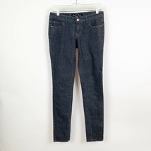 Celebrity Pink Juniors Alligator Print Skinny Jeans Mid Rise Gray Size 5 - $97.18 MXN