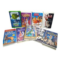 9 Walt Disney VHS Tapes Movies Masterpiece Collection Classics Anniversary EUC - £10.27 GBP