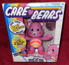 2020 Interactive CARE BEARS CHEER BEAR Pink NEW 50+ Reactions Sound Ligh... - £13.58 GBP