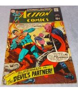 Vintage Action Comic Book July 1969 No 378 DC Superman The Devil&#39;s Partner - £4.76 GBP