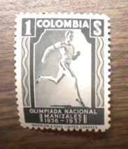 Columbia stamp:  Scott&#39;s # 447   from  1937   OG H - $2.08
