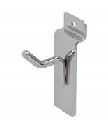 Only Hangers 1&quot; Chrome Slatwall Hooks Box of 50 - $544.45 MXN