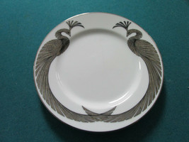 Phoenix Rising By Fitz &amp; Floyd 4 Salad Plates 7 1/2&quot; Silver Overlay - £113.54 GBP