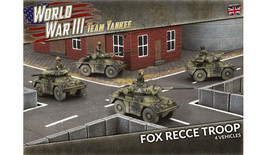 Fox Recce Troop British Team Yankee World War III NEW - £52.55 GBP