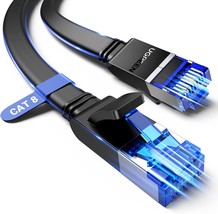 Ethernet Cable 25FT Cat 8 Ethernet Cable with 40Gbps 2000Mhz High Speed ... - $44.33