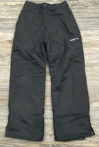 Arctix Snow Pants Youth Size Large (14/16) Black 100% Nylon Winter Ski O... - $18.81
