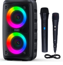Karaoke Machine for Adults and Kids,Portable Bluetooth Speaker with 1 Wi... - $34.53