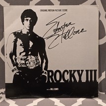 Rocky signed lp Rocky 3 Soundtrack , Original, Vintage, Great Gifts - $4,469.11 MXN