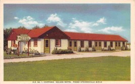 Nelson Motel Niagara Falls Ontario Canada 1950s postcard - £5.14 GBP