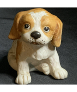 Homco Spaniel Puppy Dog Figurines Bisque Porcelain #1407--Collectible Vi... - $13.91