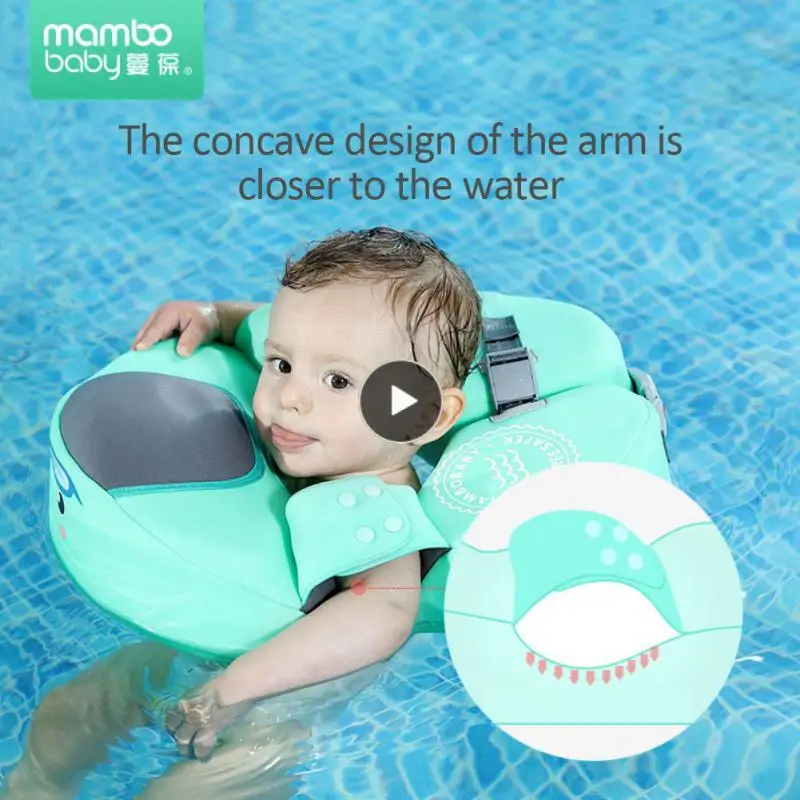 Mambobaby Baby Swimming Rings Toddler Floating Lying Swim Seat Solid - £32.52 GBP+