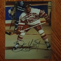 Stephen Gregory Yzerman Detroit Red Wings Signed Autographed 10x8 Photo ... - £79.78 GBP