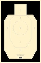 IDPA Targets - Qty 50 - Paper Pistol Rifle Range - £30.97 GBP