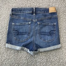 American Eagle Next Level Stretch Jean Shorts Women 4 Super Hi-Rise Shor... - $6.49