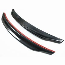 1Pc Real Carbon Fiber Rear Trunk Spoiler Wing Lip For Audi A5 S5 2008-2016 4Door - £227.25 GBP