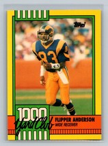 Flipper Anderson #18 1990 Topps Los Angeles Rams 1000 Yard Club - £1.59 GBP