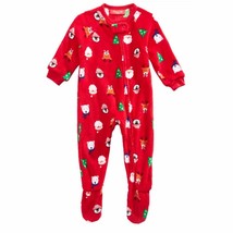 One Piece red Family PJs Christmas Holidays Footed Pajamas 12 Month  New - £9.90 GBP