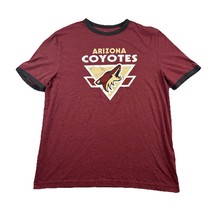 Arizona Coyotes NHL T Shirt Mens Large Red Crew Neck Short Sleeve - $23.51