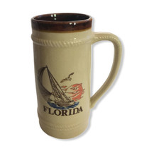 Vintage Florida Souvenir Large Stein Mug - $18.40