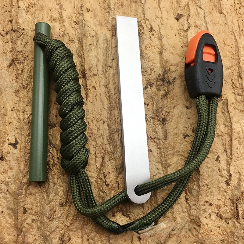 1PCS Outdoor Camping Survival Tool Kits EDC Gear 8*80mm - £14.35 GBP