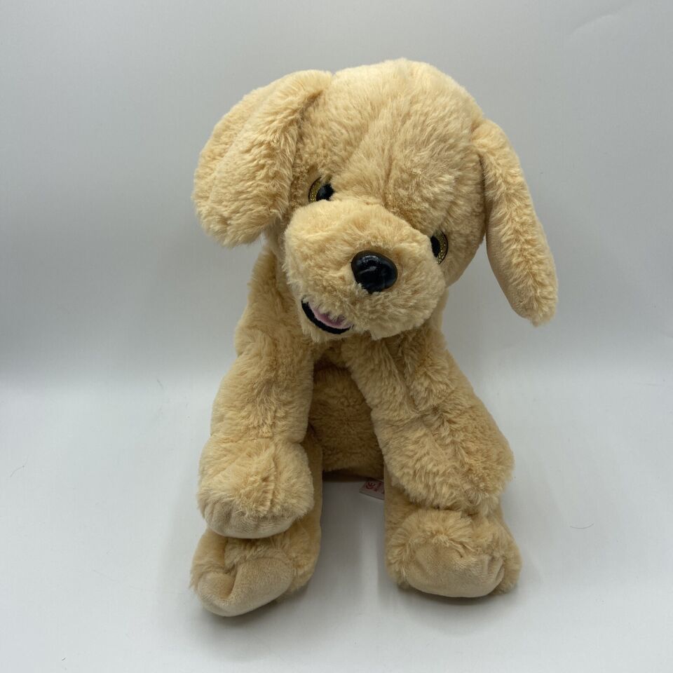 The Bear Factory Brown Tan Dog Plush Golden Retriever 12” 2001 - $15.88