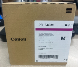 Canon, Ink Tank, PFI-340M, Magenta, 330ml (WARNING, READ DESCRIPTION!!!) - $44.55