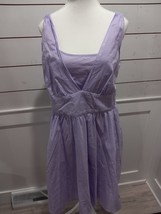 George Sleeveless Long Light Purple Dress Women Size Large 18 - $14.99
