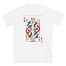 The KING of DIAMONDS, Queen of Spades, Playing Card Printed T-Shirt - £13.22 GBP+