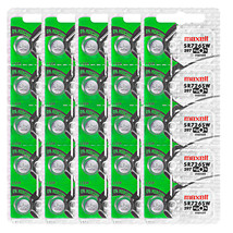 Maxell 397 SR726SW Silver Oxide Watch Battery (25 Batteries) - £37.06 GBP