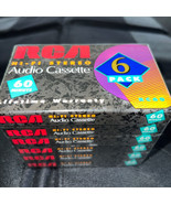 Blank RCA Cassette Tape Brick 120 Normal Bias Type I Pack of 6 - $14.73