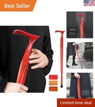 Elegant Ergonomic Wooden Cane with 3 Rubber Tips - Adjustable &amp; Travel-F... - $163.34