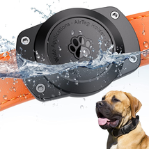 IPX8 Waterproof Airtag Dog Collar Holder, Ultra-Durable Dog &amp; Cat Collars Mount  - £15.56 GBP