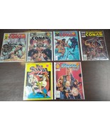 The Savage Sword of Conan LOT (24,93,104,120) Plus Savage Tales 7 &amp; Red ... - €34,73 EUR