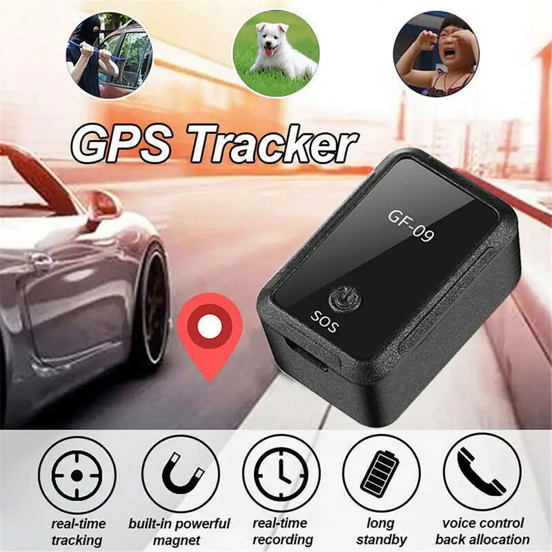 Mini GF-09 GPS Car Tracker Real Time Tracking Anti-Theft Anti-lost Locator Str - £20.21 GBP