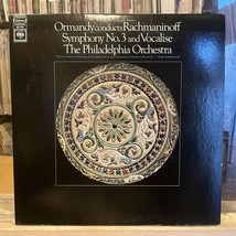 [Classical]~Exc Lp~Ormandy~Rachmaninoff~Symphony No 3~Vocalise~[1968~COLUMBIA] - £9.33 GBP