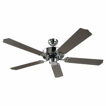 Sea Gull Lighting 15030-05 Quality Max 52 inch Chrome Ceiling Fan in Sta... - £98.92 GBP