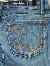 Rock &amp; Republic Roth Dark Trick Blue Jeans 27 USA 5455 Womens - £26.46 GBP