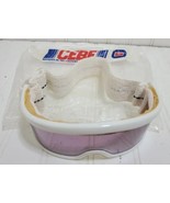 Vintage CEBE Ski Goggles White Frames Pink Stop Fog Lens in Original Cel... - £37.52 GBP