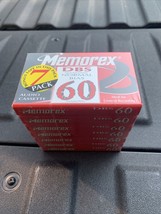 Memorex 7 Pack DBS 60  Audio Cassette Tapes ~ Type 1 ~ Normal Bias ~ NEW - £7.43 GBP