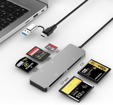 USB C USB 3.0 CFast Card Reader 5Gbps CFast 2.0 Memory Card CFast SD UHS... - £41.75 GBP