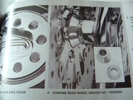 Harley Davidson Softail Wheel spacers CHROME NEW 41221-08 - $39.00