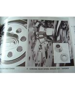 Harley Davidson Softail Wheel spacers CHROME NEW 41221-08 - $39.00