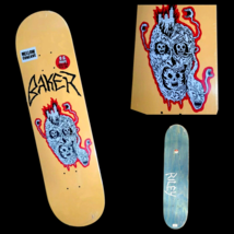 Riley Hawk Baker Judgement Day Skateboard 8.00&quot; Deck *New in Original Shrink* - £60.14 GBP